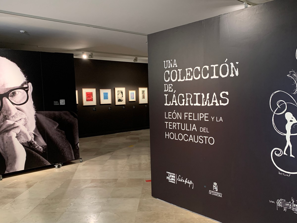Exposición «Una Colección de Lágrimas. León Felipe y la tertulia del Holocausto»