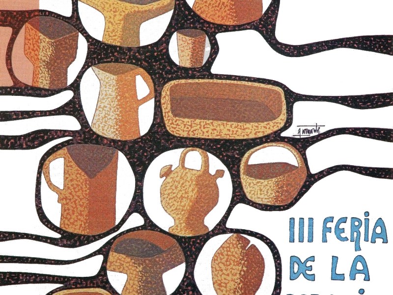 Cartel Feria de la Cerámica 1974