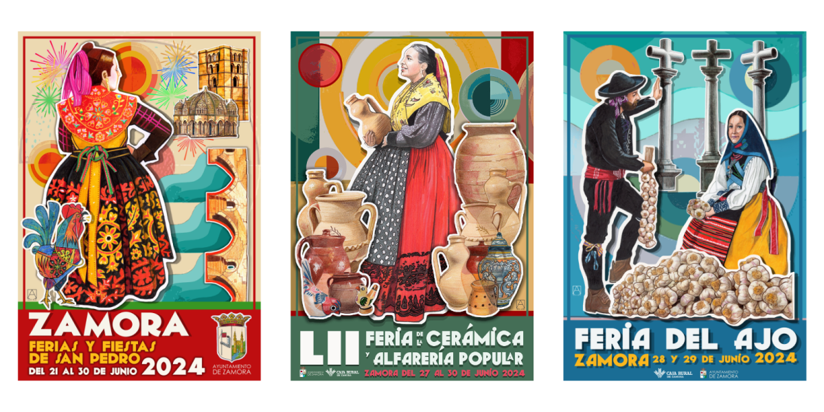 Carteles  Ferias y Fiestas de San Pedro 2024