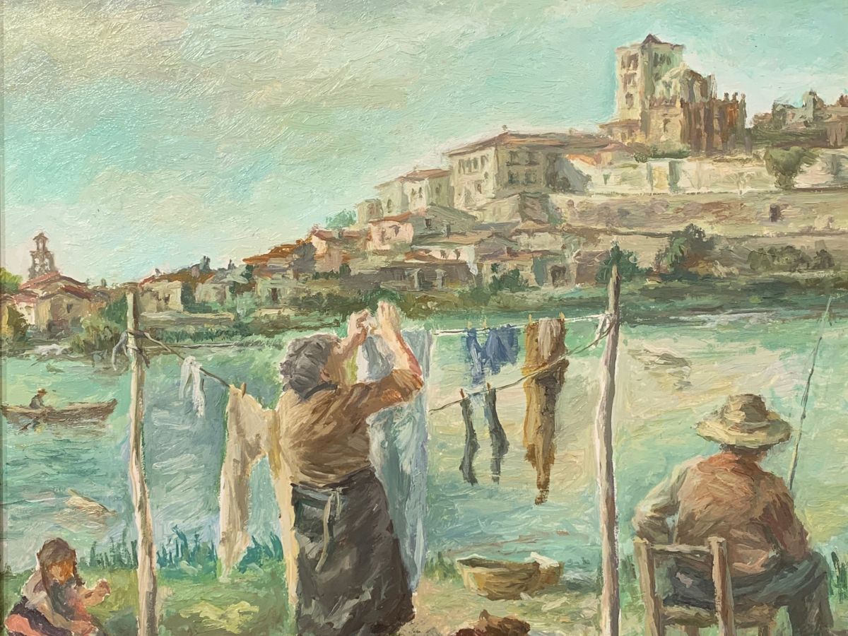 Catedral de Zamora y río Duero