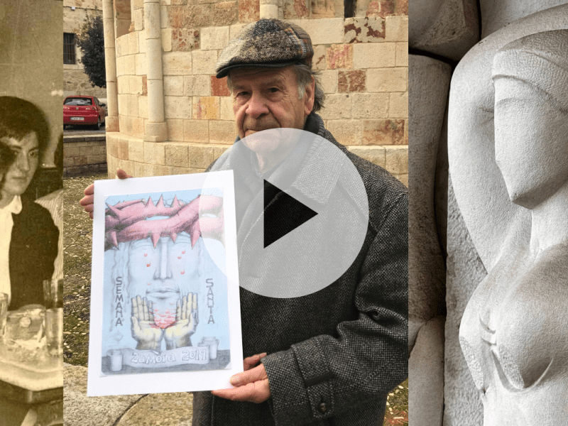 VÍDEO / LA MIRADA CURIOSA 11: La obra del escultor Higinio Vázquez en Zamora