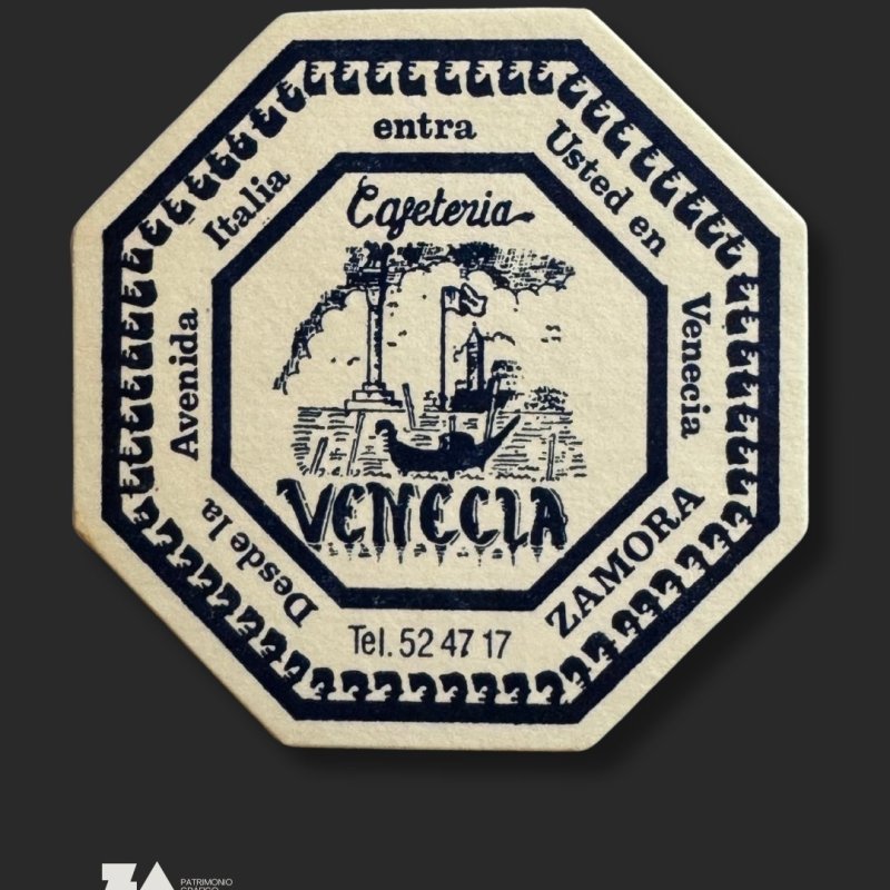 Posavasos Cafetería Venecia
