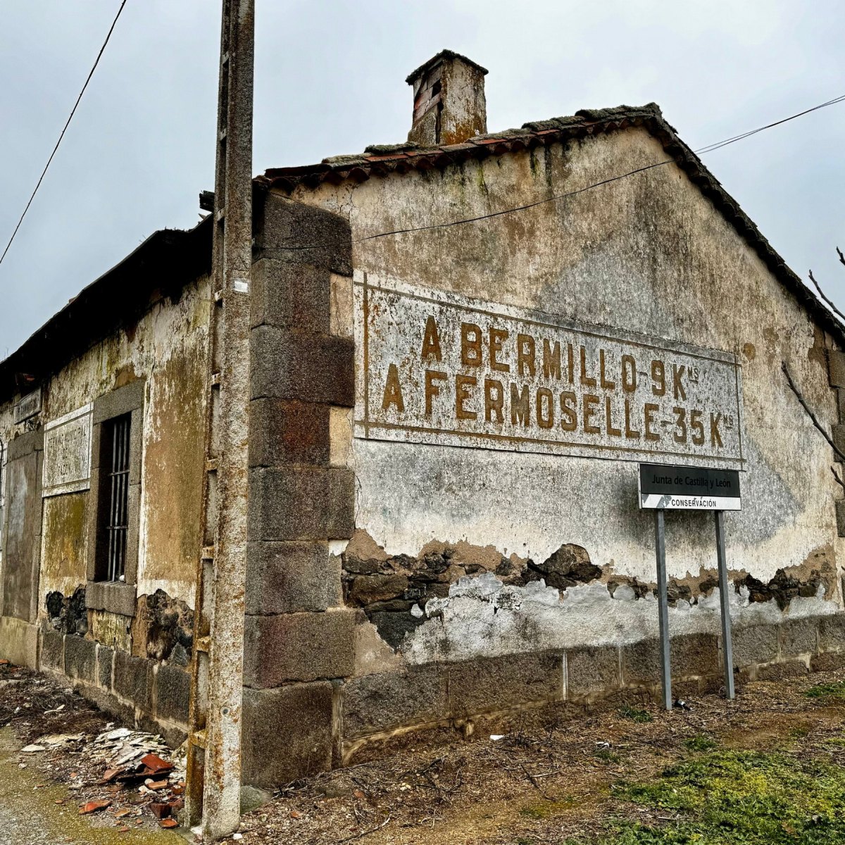 Casilla de peones camineros en Fadón