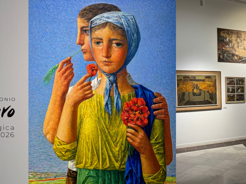 Exposición retrospectiva de Antonio Pedrero en el Centro Cultural Casa de Vacas de Madrid